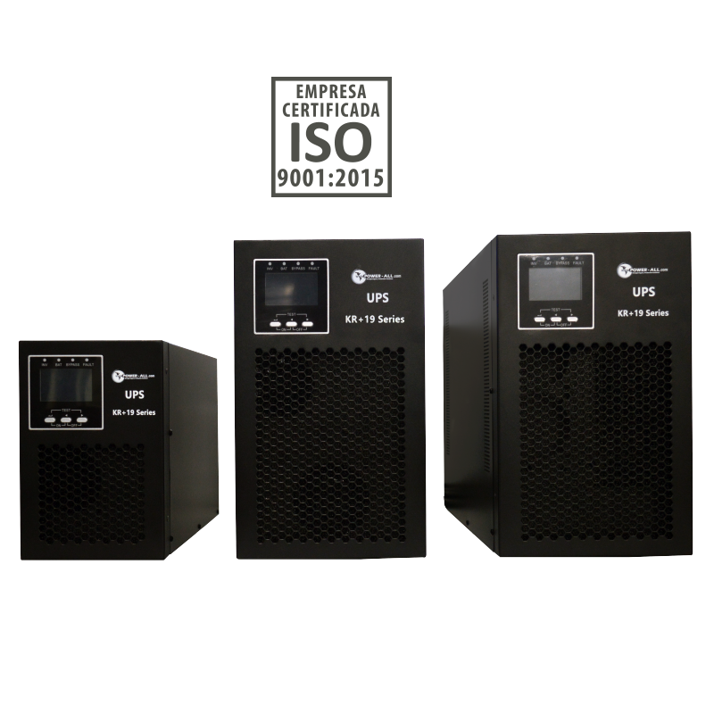 Respaldo de Energía 3000W | UPS Doble Conversión | Máxima Protección para Hospitales y Data Centers