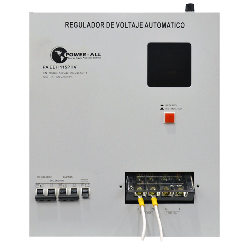 Protección para 3-4 Aires Acondicionados | Regulador Industrial 220V 15kVA | Instalación Incluida